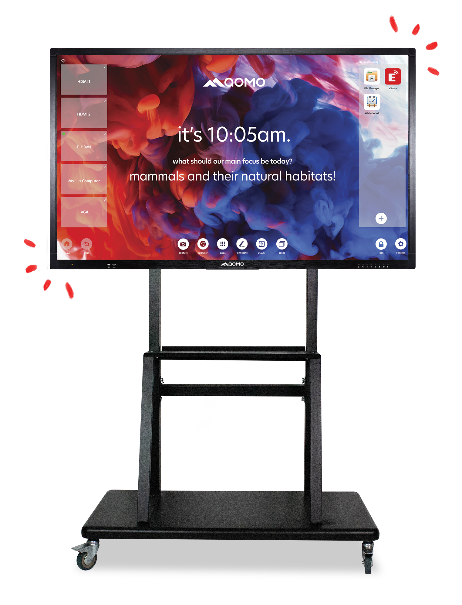 Journey Series Interactive Displays Digital Display QOMO